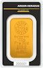 Gold bar 100 g Heraeus