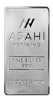 Lingote de plata 10 onzas Asahi