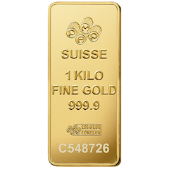 Gold bar 1 kg PAMP Suisse
