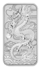 Box Silbermünze 200 x 1 Unzen Dragon coin bar