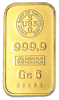 Goldbarren 50 g UBS
