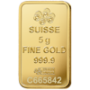 Gold bar 5 g PAMP Suisse