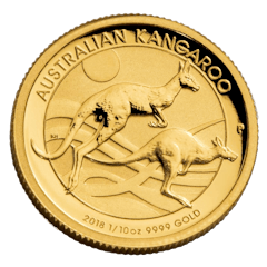 Moneda de oro 1/10 onza Kangaroo/Nugget