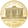Gold coin 1/4 oz Philharmonic