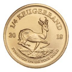 Moneda de oro 1/4 onza Krugerrand