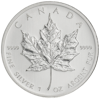 Silver coin 100 x 1 oz Maple leaf