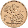 Box Moneda de oro 100 x Sovereign Reino Unido