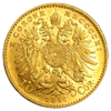 Goldmünze 10 kronen/corona