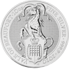 Silver coin 10 oz The queen