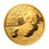 Goldmünze 15 g Gold Panda - 200 Yuan