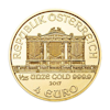 Gold coin 1/25 oz Philharmonic