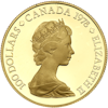 Gold coin 1/2 oz Canada commemorative 100 dollar