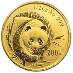 Gouden munt 1/2 oz Panda