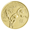 Moneda de oro 1/4 onza Lunar Reino Unido