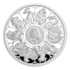 Silver coin 1 kg The queen