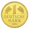 Goldmünze 1 Mark Deutschland 2001