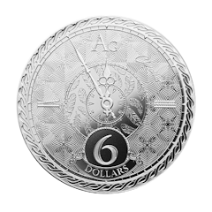 Silbermünze 1 Unze Tokelau Chronos