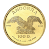 Gouden munt 1 oz Andorra eagle 100 Diners