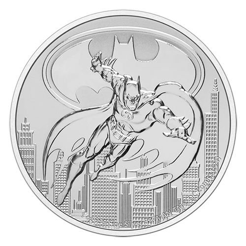 Silver coin 1 oz DC comics Batman Lowest price 26.88Trade