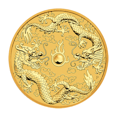 Goldmünze 1 Unze Dragon & Dragon