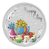 Silbermünze 1 Unze Happy birthday - Perth mint