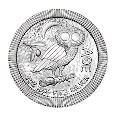 Silbermünze 1 Unze Niue Athenian Owl