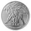 Moneda de plata 1 onza Niue Roaring Lion