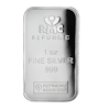 Lingote de plata 1 onza Republic Metals Corp