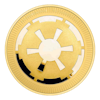 Gold coin 1 oz Star Wars Galactic empire