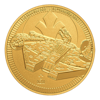 Gouden munt 1 oz Star Wars Millennium Falcon