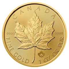 Gouden munt 1 oz Maple leaf