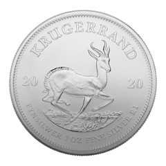 Moneda de plata 1 onza Krugerrand
