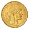 Gold coin 20 franc France Marianne