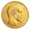 Gold coin 20 franc France Napoleon III
