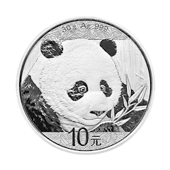 Zilver munt 30 g Panda
