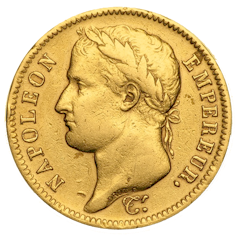 Gold coin 40 Franc