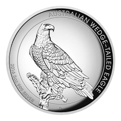 Silbermünze 5 Unzen Wedge Tailed Eagle