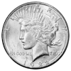 Silbermünze USA Peace dollar